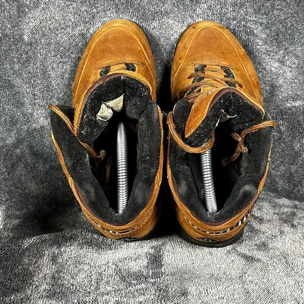 Nike ACG Air Vintage Hiking Boots men’s Size 7.5 Brown Leather Ankle Trail Cam